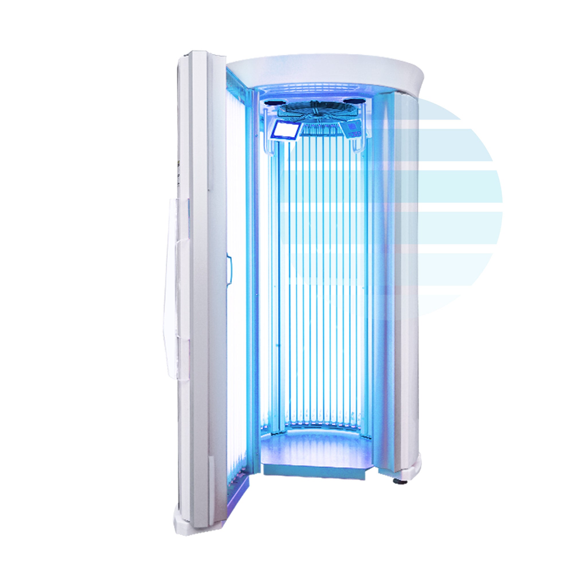 The Sonnex F10 Stand Up Commercial Sunbed UK Financing & Delivery.